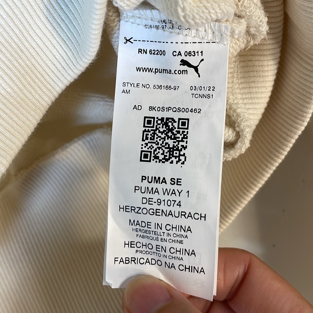 Puma CocaCola Logo Embroidered Hoodie. XS. NWT. - Picture 7 of 12